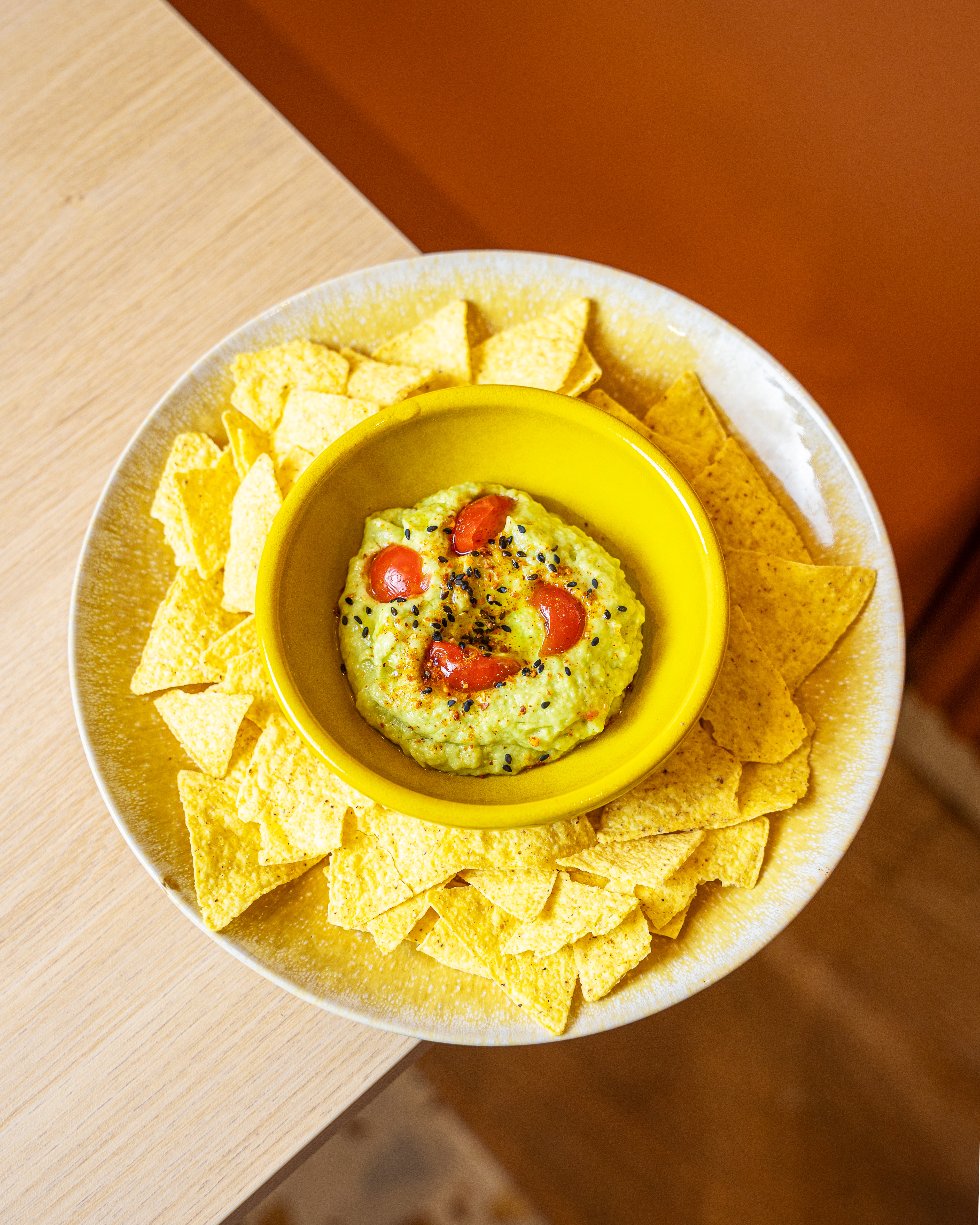 Nachos com Guacamole